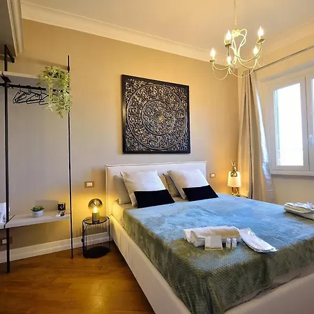 Apartmán Elegant 2-bedroom Near Metro B1 Easy Access To The Colosseum Řím